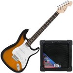 Ficha técnica e caractérísticas do produto Kit Guitarra Michael Gm217 + Cubo Amp G 5+ - VS