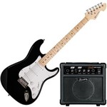 Ficha técnica e caractérísticas do produto Kit Guitarra Michael Gm217 + Cubo Amp SG 15 - BK