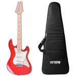 Ficha técnica e caractérísticas do produto Kit Guitarra Stratocaster Strinberg Sts100 Mwr + Capa
