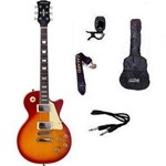 Ficha técnica e caractérísticas do produto Kit Guitarra Strinberg Les Paul LPS230 + Afinador Digital + Acessórios CHERRY