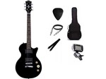 Ficha técnica e caractérísticas do produto Kit Guitarra Strinberg Les Paul LPS200 Preta