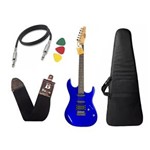 Ficha técnica e caractérísticas do produto Kit Guitarra Tagima Memphis MG 260 Capa Correia