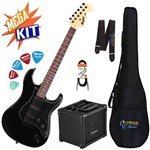 Ficha técnica e caractérísticas do produto Kit Guitarra Tagima Memphis Mg-32 Bk Preto