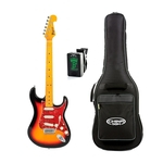 Ficha técnica e caractérísticas do produto Kit Guitarra Tagima Tg 530 Sunburst Com Capa E Afinador