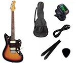 Ficha técnica e caractérísticas do produto Kit Guitarra Tagima Tw61 Woodstock Sunburst - Strinberg