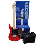 Kit Guitarra Washburn X7rpak + Amplificador 15w e Acessórios