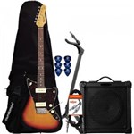 Ficha técnica e caractérísticas do produto Kit Guitarra Woodstock TW61 Sunburst TAG