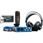Ficha técnica e caractérísticas do produto Kit Home Studio PreSonus AudioBox USB 96 Studio