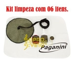Kit Limpeza Sax Tenor 6 Itens Paganini PLS006