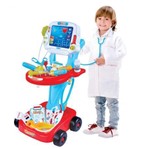 Ficha técnica e caractérísticas do produto Kit Medico Mini Doutor Azul Fenix