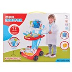 Ficha técnica e caractérísticas do produto Kit Médico Mini Doutor Fênix Brinquedo Azul - Fenix Brinquedos