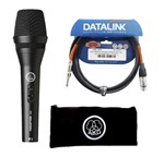 Kit Microfone Akg Perception P3s com Cabo Datalink P10/XLR