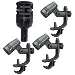 Ficha técnica e caractérísticas do produto Kit Microfone Audix D6 Dynamic Kick Drum Sennheiser + 3 E604 - 492 - Sennheiser