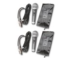 Ficha técnica e caractérísticas do produto Kit 2 Microfone C/ Fio Profissional Dinamico Ba 58 Jwl SM58