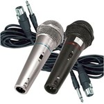 Ficha técnica e caractérísticas do produto Kit Microfone com Fio CSR505 C/ Cabo