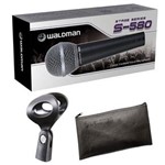 Ficha técnica e caractérísticas do produto Kit 2 Microfone Dinâmico para Vocal Waldman S-580
