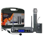 Ficha técnica e caractérísticas do produto Kit Microfone Vokal VWR25 - Mão + Headset
