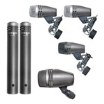 Ficha técnica e caractérísticas do produto Kit Microfones para Bateria 6 Peças - Fx Dk 6 - Yoga