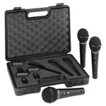 Ficha técnica e caractérísticas do produto Kit 3 Microfones XM1800S - Behringer - 002404