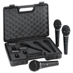 Ficha técnica e caractérísticas do produto Kit 3 Microfones XM1800S - Behringer