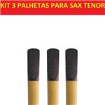 Ficha técnica e caractérísticas do produto Kit 3 Palheta Sax Tenor 1,5 RRP05TSX150 - Plasticover
