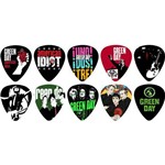 Kit Palhetas Personalizadas Banda Green Day com 10 Modelos