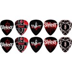 Kit Palhetas Personalizadas Banda Slipknot com 10 Unidades