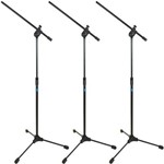 Ficha técnica e caractérísticas do produto Kit 3 Pedestal Girafa para Microfone Ask Tps Promção