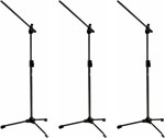 Ficha técnica e caractérísticas do produto Kit 3 Pedestal para Microfone Simples Tps Ask