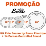 Ficha técnica e caractérísticas do produto Kit Pele 12 13 14 16 20 Hidraulica Encore By Remo Pinstripe