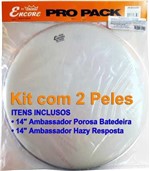 Ficha técnica e caractérísticas do produto Kit Pele Caixa 14 Porosa + 14 Resposta Encore By Remo + Nfe
