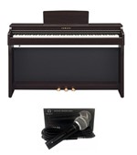 Ficha técnica e caractérísticas do produto Kit Piano Clavinova Yamaha CLP625R + Microfone Regent SM58