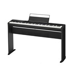 Ficha técnica e caractérísticas do produto Kit Piano Digital CASIO Privia PX S1000 Preto Bluetooth + Estante CS 68 + Pedal + Fonte