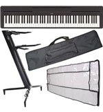 Ficha técnica e caractérísticas do produto Kit Piano Digital P45 Yamaha C/ Acessórios + Suporte Stay