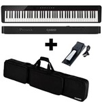 Ficha técnica e caractérísticas do produto Kit Piano Digital Privia PX S1000 +BAG + Pedal Sustain