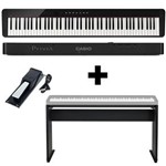 Ficha técnica e caractérísticas do produto Kit Piano Digital Privia PXS1000 + Móvel Pedal Sustain