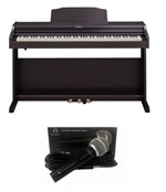 Ficha técnica e caractérísticas do produto Kit Piano Roland RP501R CR + Microfone Regent SM58