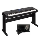 Ficha técnica e caractérísticas do produto Kit Piano Yamaha DGX660 + Microfone Regent SM58 Pro