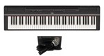 Ficha técnica e caractérísticas do produto Kit Piano Yamaha P121B + Microfone Regent SM58 Pro
