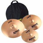 Ficha técnica e caractérísticas do produto Kit Pratos Krest - Hx Series - Hx Set3 - 14 16 20 Bag