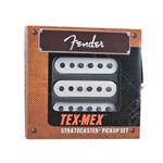 Ficha técnica e caractérísticas do produto Kit Set de Captadores Fender Tex Mex Alnico Stratocaster