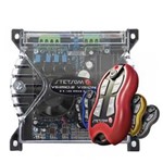 Kit Stetsom: Módulo VS250.2 250W 02 Canaias + Controle Longa Distancia SX1 200 Metros com Cordão e Capa Silicone