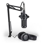 Ficha técnica e caractérísticas do produto Kit Streaming e Podcasting Audio-Technica AT2035PK