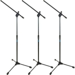 Ficha técnica e caractérísticas do produto Kit 3 Suporte Pedestal Girafa Para Microfone Ask Tps
