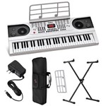 Ficha técnica e caractérísticas do produto Kit Teclado Musical Digital 61 Teclas Student Keys Stk61 - Waldman