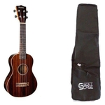 Ficha técnica e caractérísticas do produto Kit Ukulele Shelby SU23r Concerto + Bag Acolchoado Soft Case