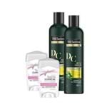 Ficha técnica e caractérísticas do produto Kit 2UN Desodorante Creme Rexona Clinical Women 48g + 2UN Shampoo Tresseme Detox Capilar 400ml