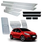 Ficha técnica e caractérísticas do produto Kit Vinil Peugeot 208 2013 Até 2019 Automático