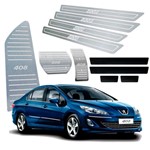 Ficha técnica e caractérísticas do produto Kit Vinil Peugeot 408 2011 Até 2019 Automático - Three Parts