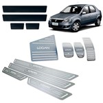 Ficha técnica e caractérísticas do produto Kit Vinil Renault Logan 2011 Até 2013 Manual - Three Parts